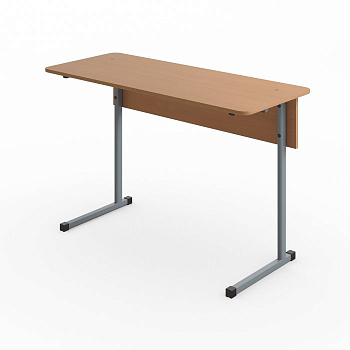 Стол ученический Комфорт 2-местный (ЛДСП) 6г.р. закр.